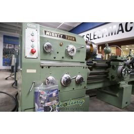 Used-Mighty Turn-(New Old Stock) Mighty Turn Geared Head Gap Bed Lathe-ML-1880GL-A4540