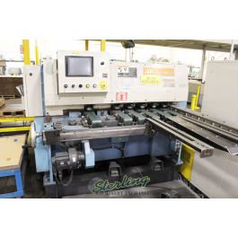 Used-Aizawa-Used Aizawa Automatic Shear Cutting Line and Piling System (Great for Cutting Small Pieces on a Production Line)-ARS-312-A4791