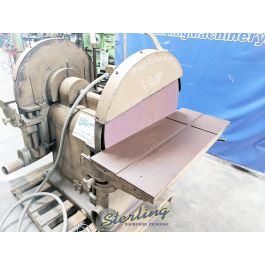 Used-Wysong-Used Wysong Heavy Duty Dual Disc Sander-310-A4796