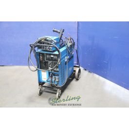 Used-MILLER-Used Miller DC Power Mig Welder with Millermatic Feeder-CP-200-A5029