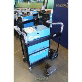 Used-MILLER-Used Miller AC/DC Tig & Stick Water Cooled Welder (Non-Functional!)-DYNASTY 350-A5041