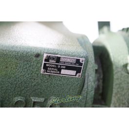 Used-Doringer-USED DORINGER (LOW TURN, PNEUMATIC VISES AND MANUAL DOWN FEED) CIRCULAR COLD SAW (FOR CUTTING STEEL, STAINLESS, ALUMINUM, BRASS, COPPER, PLASTICS)-D-350-A5118