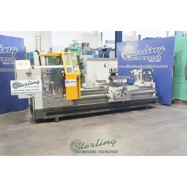 Used-Eisen-Used Eisen Heavy Duty Hollow Spindle Gap Bed Engine Lathe With Double Chuck and 10