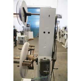 Used-P/A INDUSTRIES-Used P/A Industries Coil Reel with Adjustable Shafts, Includes: Paper Interleaf Roll, Gordon Reel Control and Antenna Coupler (Like New Condition)-SRA-600-A5237