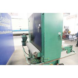 Used-TIMESAVERS-Used Timesavers Belt Grinder For Metal Grinding (Guaranteed) NEW CONVEYOR BELT!-137- 1H.P.M/ 75-A5351