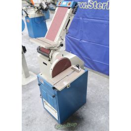 Used-Baileigh-Used (Demo Machinery) Baileigh Combination Belt & Disc Grinder-DBG-106-A5587
