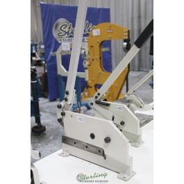 Used-Baileigh-Used (Demo Machinery) Baileigh Multi-Purpose Manually Operated Gear Actuated Metal Shear-MPS-12-A5602