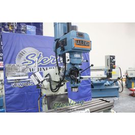 Used-Baileigh-Used (Demo Machinery) Baileigh Variable Speed Vertical Milling Machine (Inverter Head) With 2 Axis Dro and X/Y/Z Power Feeds-VM-949-3-A5640