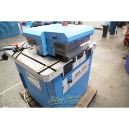 Used-Euromac-Used Euromac Hydraulic Variable Angle Power Notcher with Press Brake Attachment On Rear-220 / 6VA-A5998