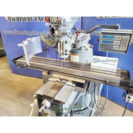 Used-BRIDGEPORT-Used Bridgeport Series II Special Vertical Mill (Heavy Duty Large Table and Base)-SERIES II SPECIAL-A6082