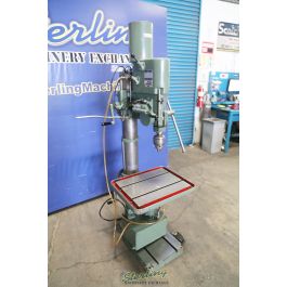Used-Feeler-Used Feeler Geared Head Drill Press W/ Powered Down Feed and Tapping-S600B-A6287