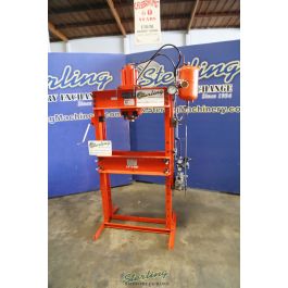 Used-Nugier-Used Nugier Air Over Hydraulic Operated H Frame Press-H40-14 APBD-A6288
