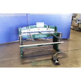 Used-National-Used National Air Powered Shear (Upgrade Not From Factory)-N5216-A6289