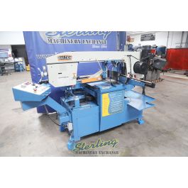 Used-Baileigh-Used Baileigh Horizontal Semi-Automatic Dual Mitering (Swivel) Band Saw (Great Condition)-BS-20SA-DM-A6523