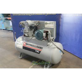 Used-Ingersoll Rand-Used Ingersoll Rand Horizontal Air Compressor-T30-A6583