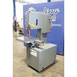 Used-GROB-Used Grob Vertical Band Saw With Pneumatic Table Feed-4V- 18-A6624