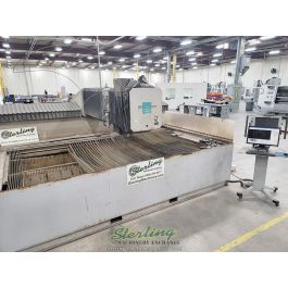 Used-Flow-Used Flow CNC Flying Bridge Waterjet CNC Water Jet With 60,000 PSI (GUARANTEED by FLOW DEALER)-I-6012 INTEGRATED FLYING BRIDGE-A6750
