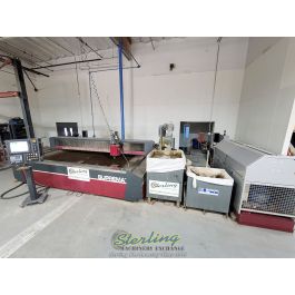 Used-Mitsubishi-Used Mitsubishi Suprema Waterjet Cutting System with Closed Loop Water Circulation System and Automatic Garnet Removal System (TOP OF THE LINE WATERJET) -SUPREMA DX612-A6759