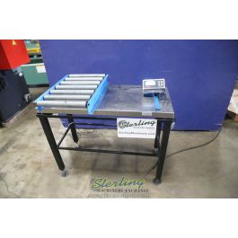 Used-Optima Scale-Used Optima Scale Table, OP-902 Weighing Indicator with Rollers-OP-902-A6800