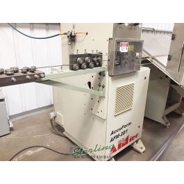Used-AIM (AUTOMATED INDUSTRIAL MACHINERY INC)-Used AIM CNC 2D Wire Bender and Wire Forming Machine With Wire Feed System -AFM-2D1-M1P5-C5159