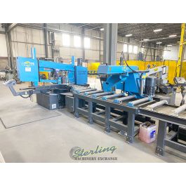 Used-DoAll-Used DoALL Dual Column, Dual Miter StructurALL Automatic Bandsaw (only 30 hours On it)-DCDS-600NC-C5181