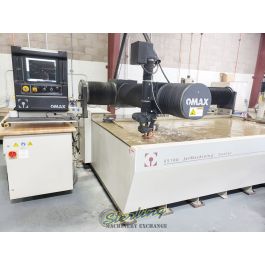 Used-OMAX-Used Omax CNC Waterjet Cutting Machine ONLY 1800 HOURS-55100-CD5228