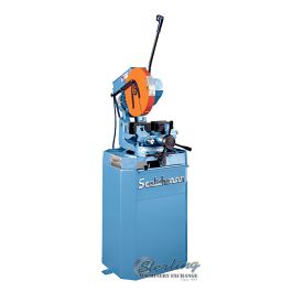 New-Scotchman-Brand New Scotchman (VARIABLE SPEED, MANUAL CLAMPING AND MANUAL HEAD DOWN FEED) Circular Cold Saws (For Cutting Steel, Stainless, Aluminum, Brass, Copper, Plastics)-CPO 350 VS-SMCPO350VS