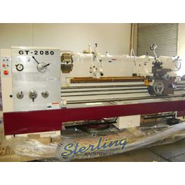 Used-GMC-BRAND NEW GMC PRECISION GAP BED LATHE-GT-2080-A5427