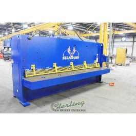 Used-Standard-Used Standard HYDRAULIC POWER SHEAR (Guaranteed By Standard Industrial Authorized Dealer) AMERICAN MADE!  Refurbished hydraulic system, backgauge,  hold downs and new paint and striping and 1 year parts warranty.  Note: This machine does not have the curr-AS375-12-CD5223