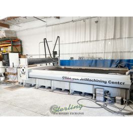 Used-OMAX-Used Omax Waterjet Cutting Machine With Tilt-A-Jet and other Options, Original Build Cost over $371,000-80X-C5209