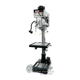 New-Jet-Brand New Jet EVS Drill Press with Power Down Feed -JDP-20EVST-230-PDF-SMJDP20EVST230PDF