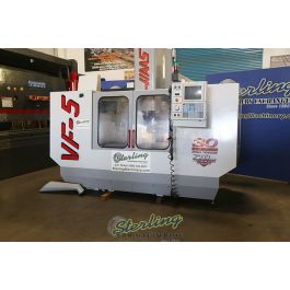 Used-Haas-Used Haas CNC Vertical Machining Center (Very Clean Good Running Machine with Original Paint)-VF-5/50-P1000