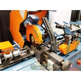 New-Scotchman-New Scotchman (VARIABLE SPEED, AUTOMATIC VISE CLAMPING AND AUTOMATIC POWER DOWN FEED) Circular Cold Saw, Ideal for HIGH VOLUME JOBS WITH A MAGAZINE FEED (For Cutting Steel, Stainless, Aluminum, Brass, Copper, Plastics)-CPO 315 RFA/ST-SMCPO315RFAST