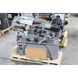 New-Jet-Brand New Jet Deluxe Horizontal/Vertical Bandsaw with Coolant System-HVBS-712D-JT9-414560-SMHVBS712D