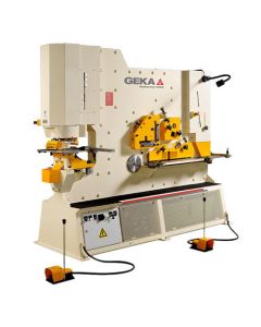 New-Geka-Brand New Geka Dual Cylinder Hydraulic Ironworker-HYDRACROP220S-SMHYDRACROP220S-01