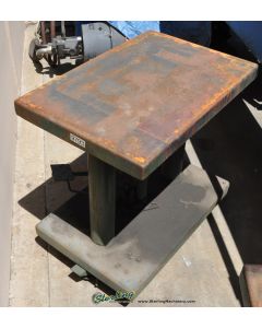 Used-Lexco-Used Lexco Hydraulic Lift Table-HT- 500- FR-9793-01