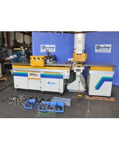 Used-Geka-Used Geka Single End CNC Punching Machine W/ Fagor CNC Control and PAXY CNC Plate Positioning & Punching System-PUMA 110/E-750-A2282-01