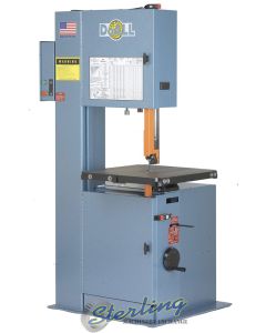 New-DoAll-Brand New DoALL Vertical Contour Bandsaw W/ Variable Frequency Inverter Speed Drive-2013-V3-SM2013V3-01