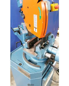New-Scotchman-New Scotchman (LOW TURN, SEMI-AUTOMATIC WITH POWER CLAMPING AND POWER HEAD DOWN FEED) Circular Cold Saws (For Cutting Steel, Stainless, Aluminum, Brass, Copper, Plastics)-CPO 275 LTPKPD-SMCPO275LTPKPD-01