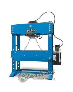 New-Baileigh-Brand New Baileigh Manually Operated/Motor Operated Hydraulic Press-HSP-176M-HD-BA9-1012428-SMHSP176MHD-01