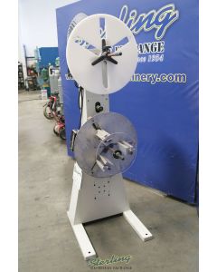 Used-P/A INDUSTRIES-Used P/A Industries Coil Reel with Adjustable Shafts, Includes: Paper Interleaf Roll, Gordon Reel Control and Antenna Coupler (Like New Condition)-SRA-600-A5233-01