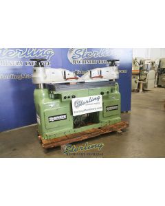 Used-J. Sandt-J. Sandt Hydraulic Double Clicker Press " Load One Job, Remove From the Other.  Run Two different jobs!-415-A6531-01