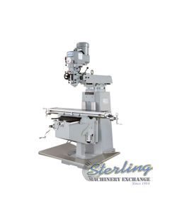 New-Acra-Brand New Acra Variable Speed Knee Milling Machine "Bridgeport Copy" -LCTM2-SMLCTM2-01