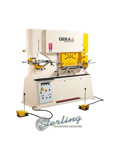 New-Geka-Brand New Geka Dual Cylinder Ironworker with Bending Station-BENDICROP 85S-SMBENDICROP85S-01