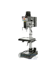 New-Jet-Brand New Jet EVS Drill Press with Forward & Reverse Tapping Capability-JDP-20EVST-230-SMJDP20EVST230-01