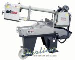Brand New Wellsaw Horizontal Semi-Automatic Miter Head (Swivel) Bandsaw with Extended Capacity