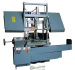 Brand New W.F. Wells CNC Automatic Horizontal Twin Post Bandsaw with CNC Shuttle Barfeed 