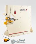 Brand New Geka Puma Series Hydraulic Ironworker Single End Punch with 5 Power Settings 